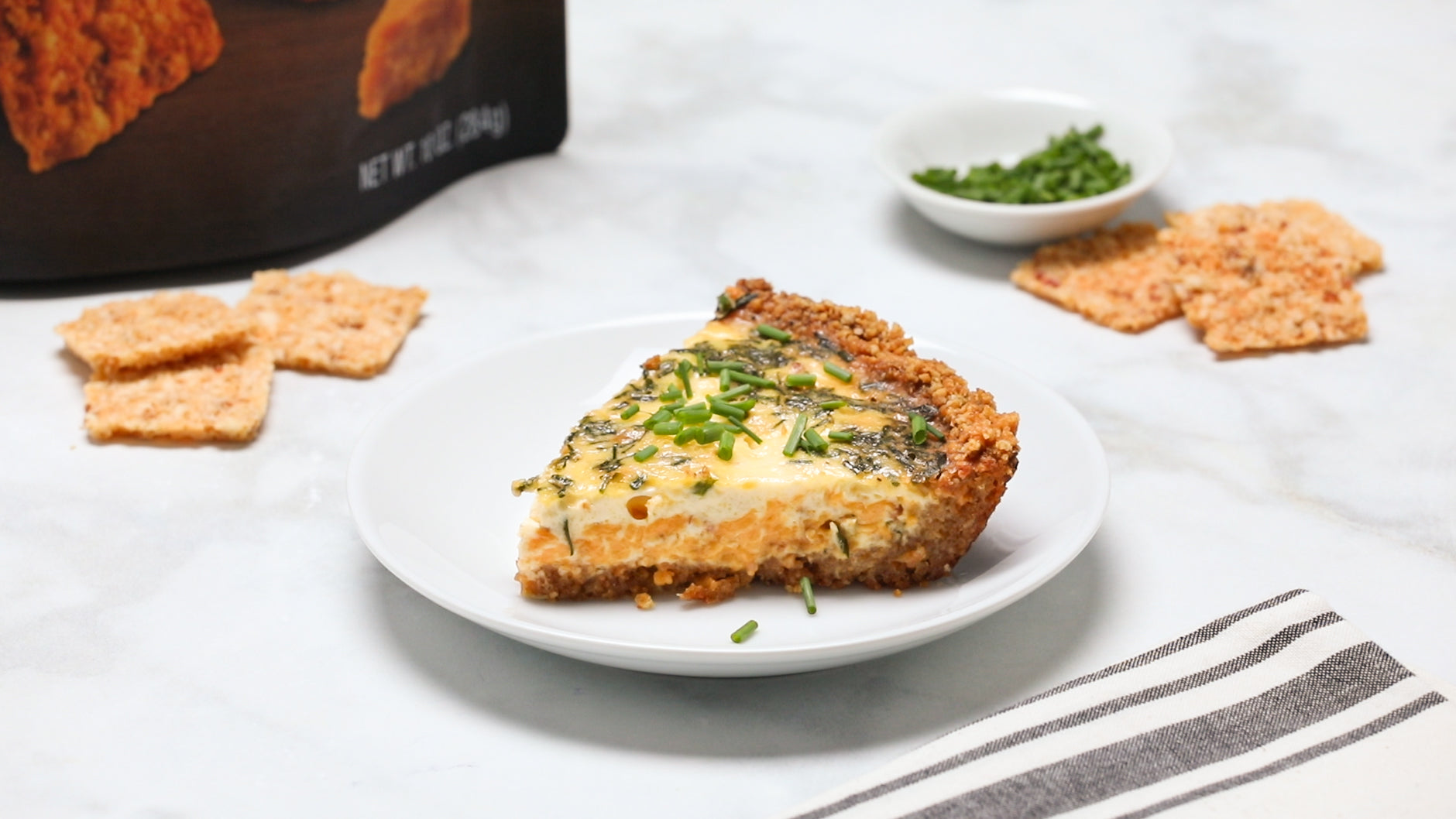 Low Carb Bacon Cheddar Quiche | Sonoma Creamery