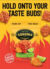 Habanero Lime Spicy Cheese Crisps - Sonoma Creamery
