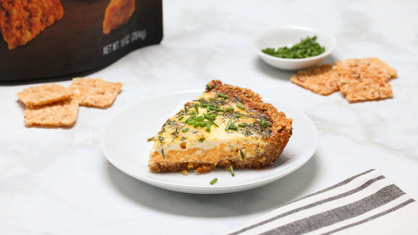 Low Carb Bacon Cheddar Quiche