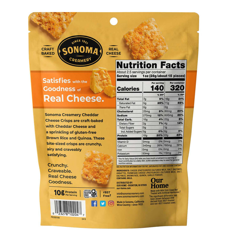 Cheddar Cheese Crisps