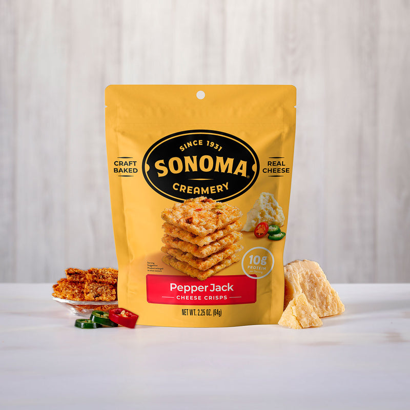 Pepper Jack Cheese Crisps