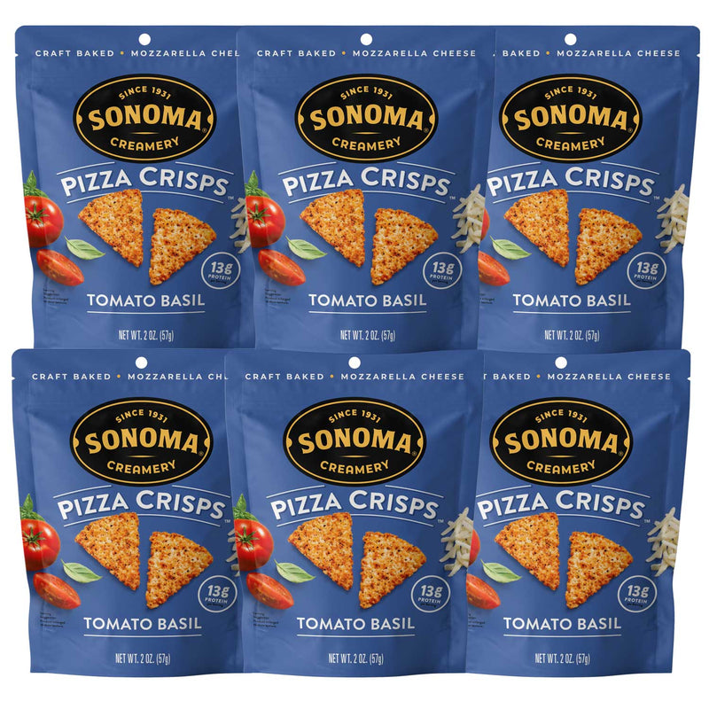 Tomato Basil Pizza Crisps