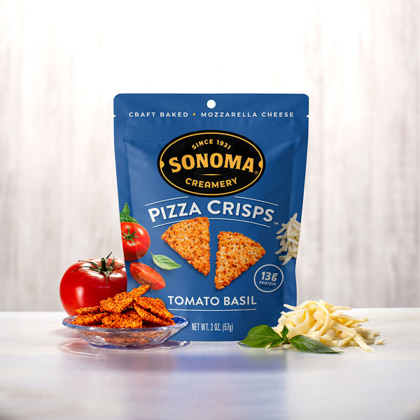 Tomato Basil Pizza Crisps