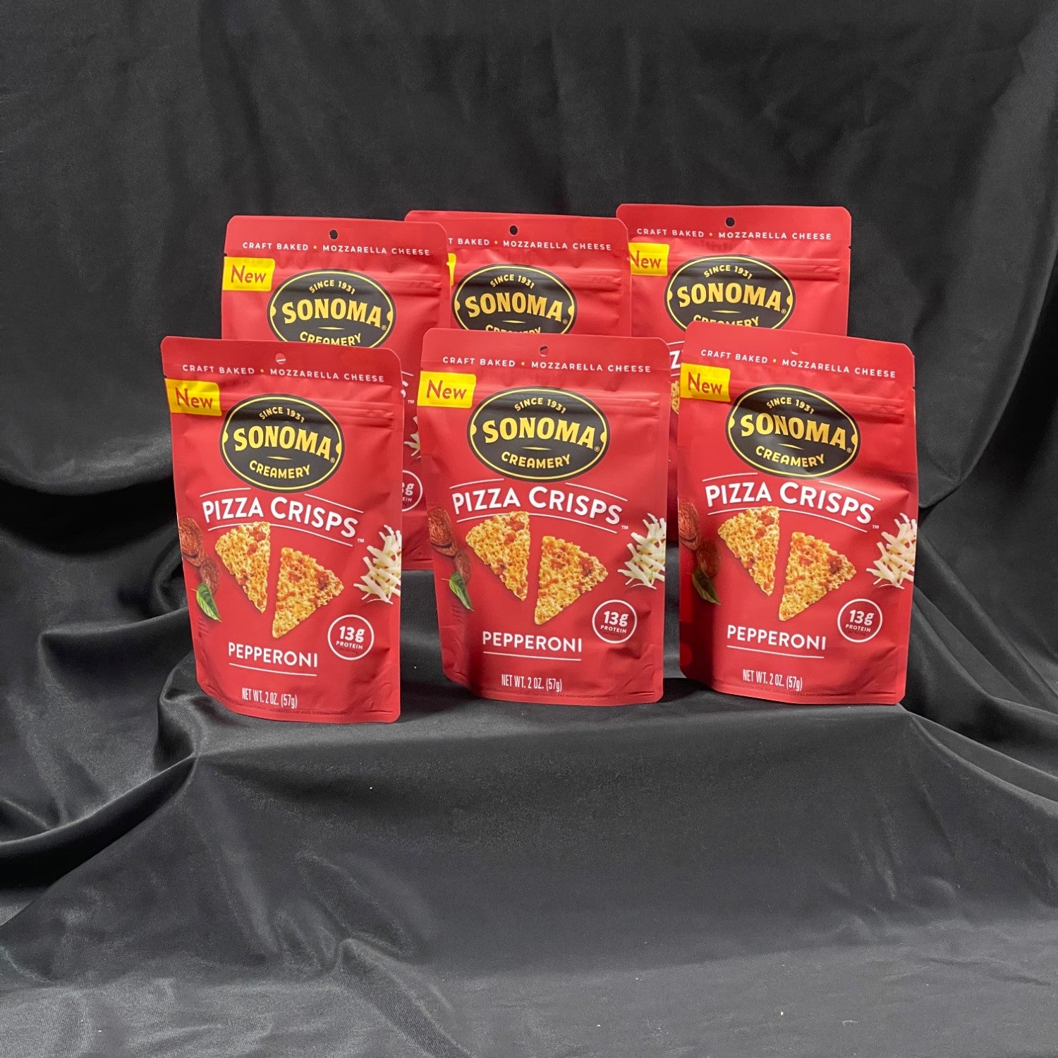 Pepperoni Pizza Crisps Sonoma Creamery