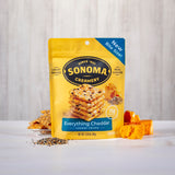 Everything Cheddar Cheese Crisps - Sonoma Creamery