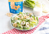 the parmesan cheese o's used as a salad topper